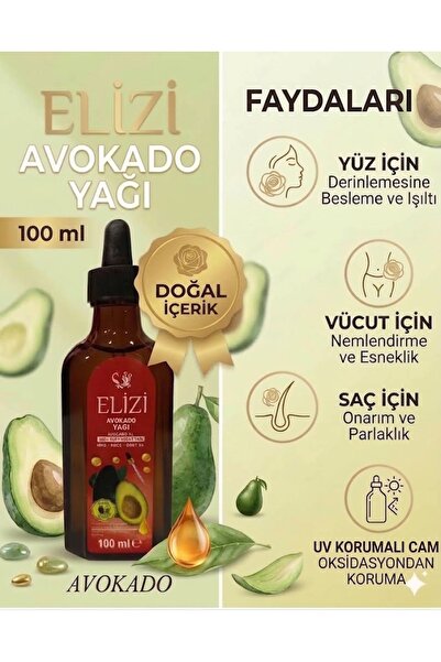 Elizi Avokado Yağı Doğal İçerik