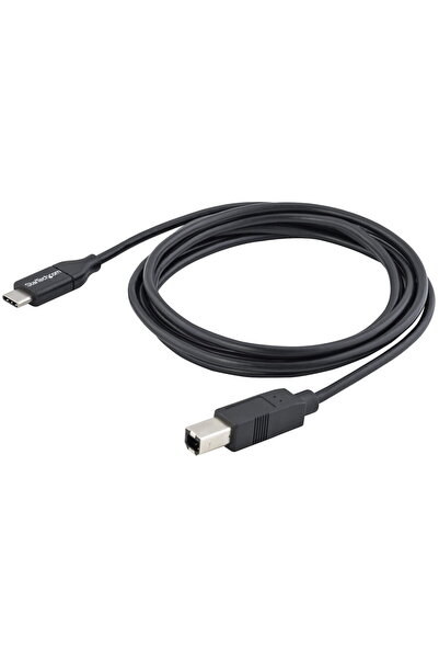 startech Кабел USB C към USB B, 2 м (6 фута) - USB 2.0 - Кабел за принтер USB...