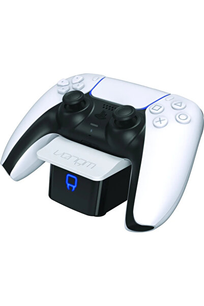 VENOM Stație de andocare pentru controler PS5 albă