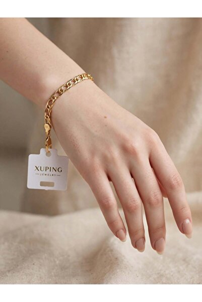 XP Xuping JEWELRY zincir bileklik suya dayanıklı kararmaz