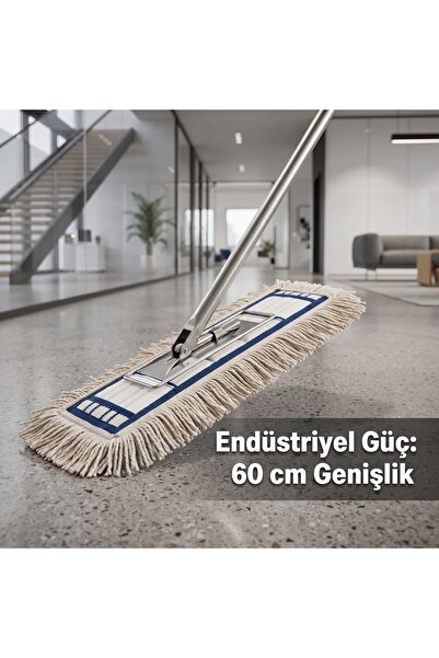 jantistore Ultra Premium Emici 60 cm Profesyonel Mikrofiber Mop Bezi - Kazıyı...