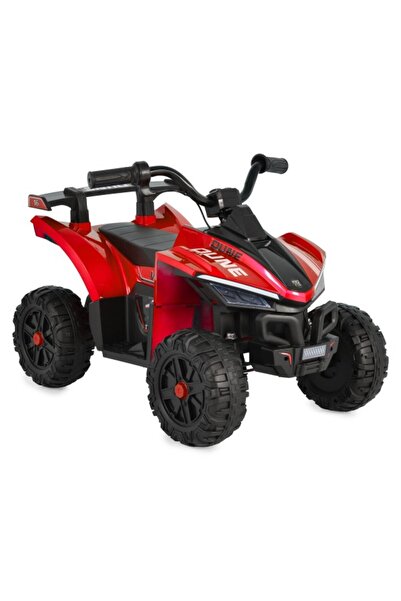 Moni ATV Electric Roșu Dune, 12V 7Ah, Control cu mâner, Faruri, MP3+USB, 30 k...