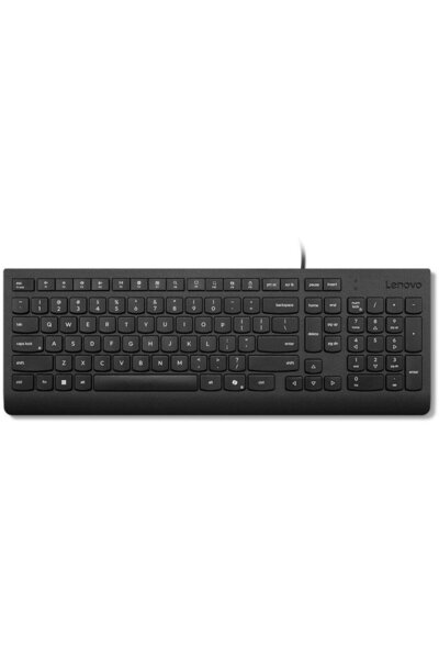 LENOVO Essential Wired Negru