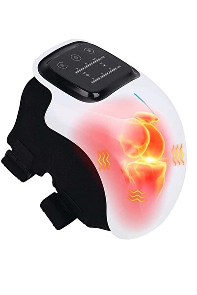 PopZa Pain-Relief Knee Massager with Heat & Smart Control – Wearable, Recharg...