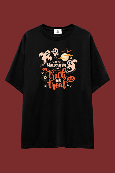 UmbraWear Μπλουζάκι Halloween Μαύρο με σχέδιο Bol Mold |   Μπλουζάκι Unisex α...