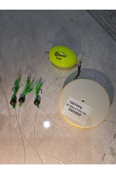 YuSa Fishing Top arkası tüy çapari - Lrf Spin
