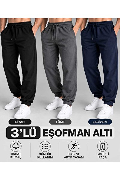 VOID 3 lü set erkek eşofman altı