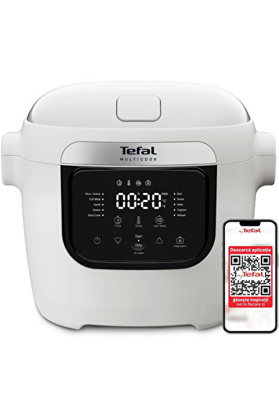 TEFAL Πολυμάγειρας Multicook Basic MY700BF0, 700W, 6 λίτρα, 10 προγράμματα μα...