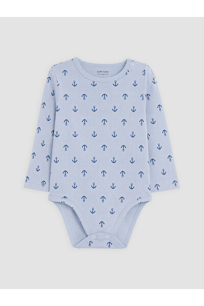 LC Waikiki Crew Neck Patterned Baby T-Shirt