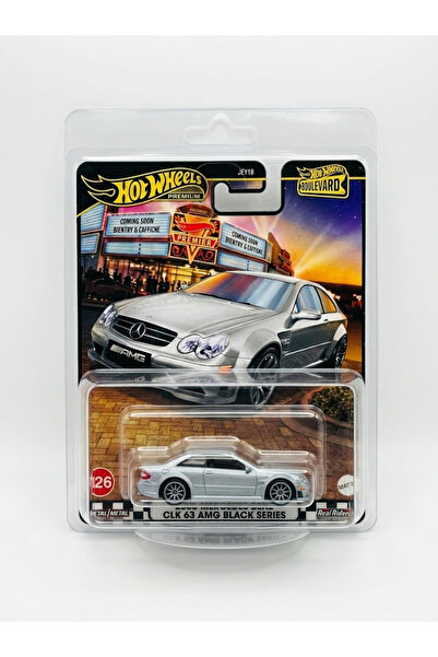 HOT WHEELS 2008 Mercedes-Benz CLK 63 AMG BLACK SERIES (BOOLEVARD)