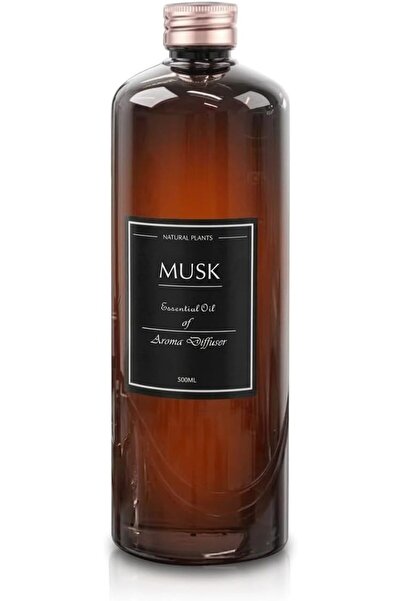 AYMNOOR Luxury White Musk Essential Oil Refill (500mL) – Long-Lasting Aromath...