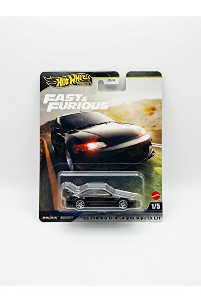 HOT WHEELS 1993 Honda CIVIC Coupe EX EJ1 FAST&FURIOUS