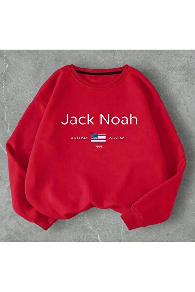 Jack & Noah Sıfıryaka Printed Crew Neck Sweatshirt