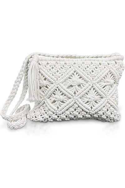 MAKINGTEC Handwoven Clutch Handbag, Women's Straw Wallet Summer Beach Envelop...
