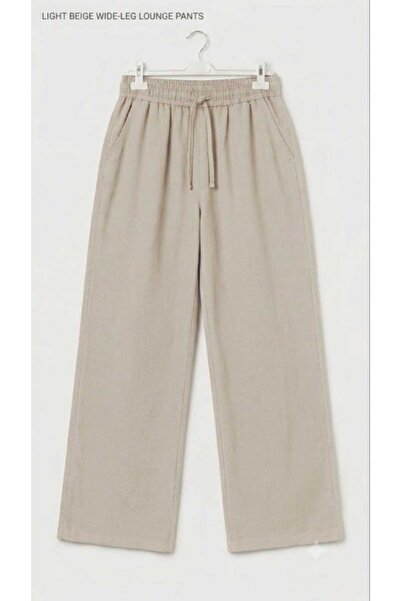 Lastikli tencel pantolon