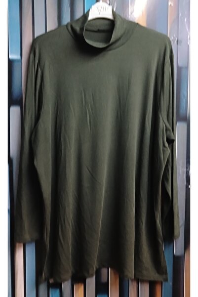 VİPP BÜYÜK BEDEN Women's 60 Size Winter Half Fisherman Blouse
