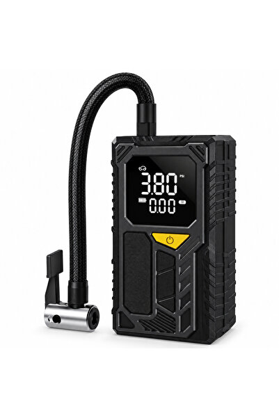 Torzende TAŞINABILIR ŞARJLI HAVA KOMPRESÖRÜ 150 PSI DIJITAL LASTIK ŞIŞIRME PO...