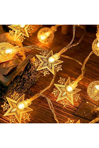 SYOSI Seasy Star Fairy Light String - 6m 40 Led USB Powered Ramadan Decoratio...