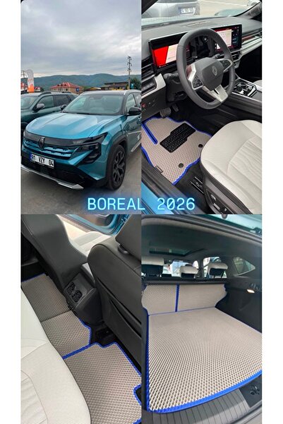Boreal Renault Uyumlu Hücreli EVA Paspas ve Bagaj Takımı