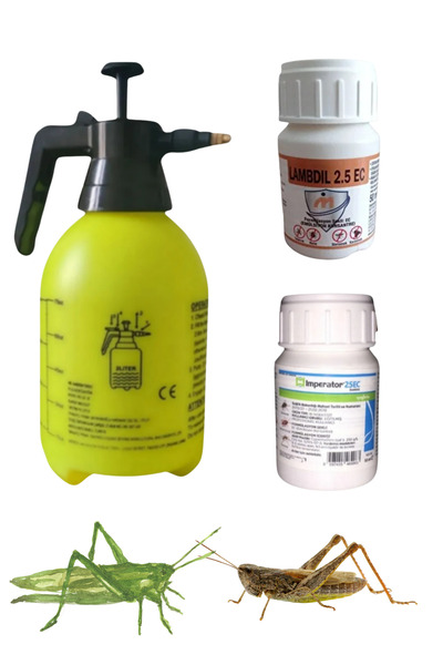 imperator Çekirge Cırcır böceği Öldürücü-Uzaklaştırıcı ilaçlar 25EC 50ML-Lamd...