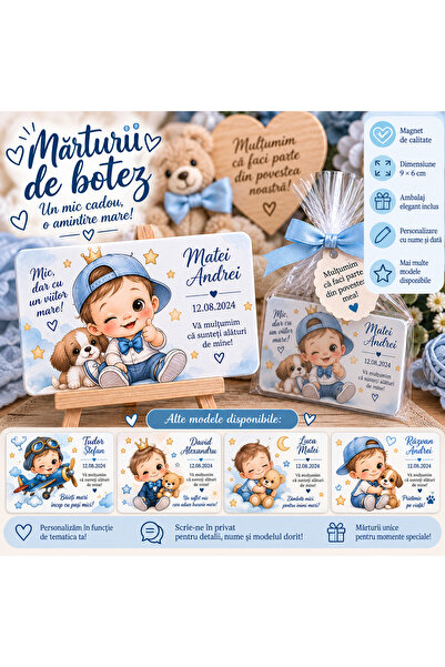 GE Personalized Magnet Testimonials for Baptism