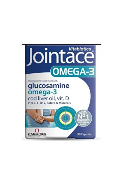 Vitabiotics Jointace Omega-3 30 Capsules Glucosamine, Omega-3