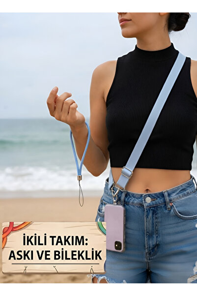 Rang store Telefon Askısı-Yaka Kartı Askısı-Askı ve 2'li Bileklik Takım -Tüm ...