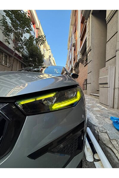 ARKT STİCKER Skoda Scala Monte Carlo 2024-2026 Gündüz Led Açık Sarı