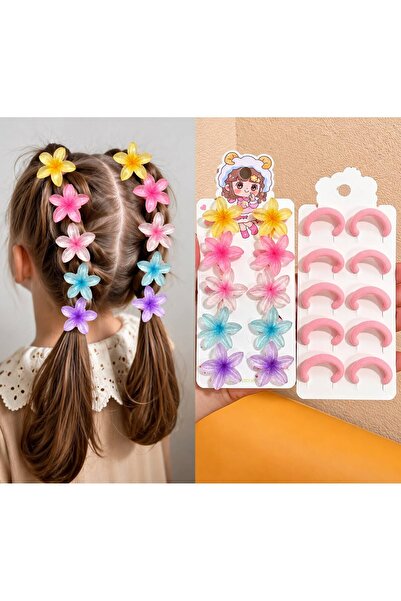 EMKSHOP Colorful Spring Flowers Hair Elastic Set