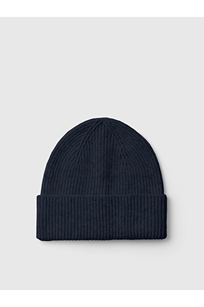 SELECTED Čepice ze 100% merino vlny