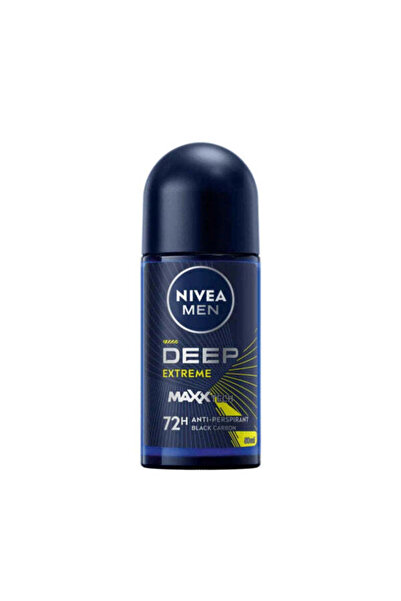 NIVEA مزيل عرق ديب إكستريم ماكس تيك رول أون - حماية تدوم 72 ساعة، 50 مل