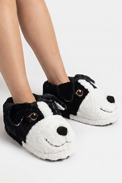 Step Stones Παντόφλες Unisex με σχέδια ζώων για το σπίτι |   Ζεστά βελούδινα,...