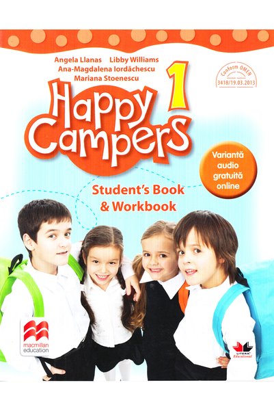 Litera Educational Campingari Fericiți 1. Manual și caiet de exerciții pentru...