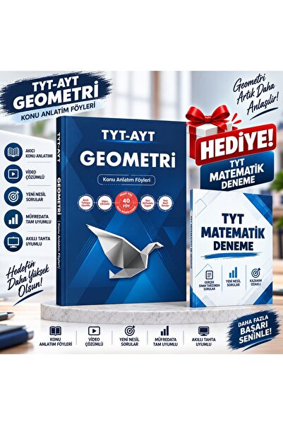 Limit Yayınları 2027 TYT-AYT GEOMETRİ KONU ANLATIM FÖYLERİ-TYT MATEMATİK DENE...