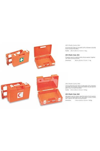 Medikaltec İçi boş ecza dolabı 28x20x11,5 cm. 1.1 kg