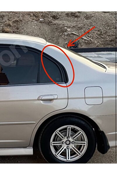 Genel Markalar Honda Civic Vtec 2 arka kapı oluk çıtası (SOL ŞÖFÖR TARAF)
