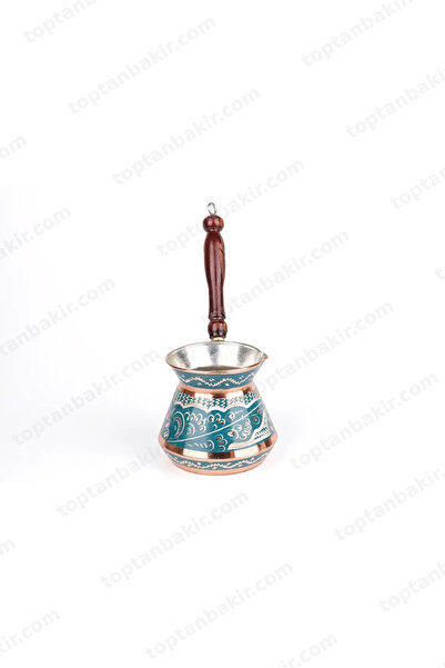Haale Copper Coffee Pot Tombik Hand-Engraved for 8 People