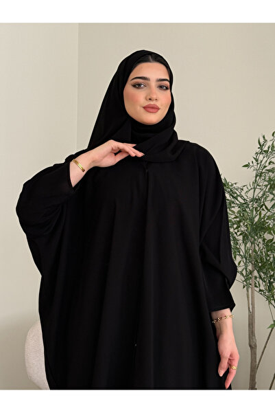 Abay-ti عباية فراشه ساده بقماش ملكي الاصلي .طرحه مجانا