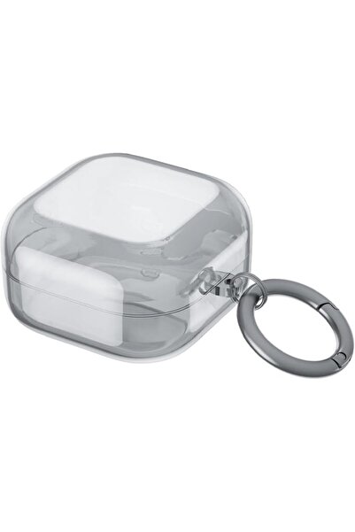 GENERAL Clear Case for Samsung Galaxy Buds 4/4 Pro with Ring Keychain : [Anti...