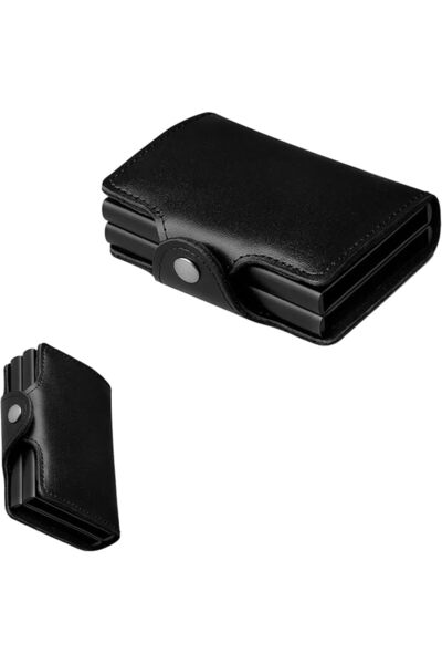 GoodTool Small Wallet for Women and Men, Holder, Leather Slim Card Case, Styl...