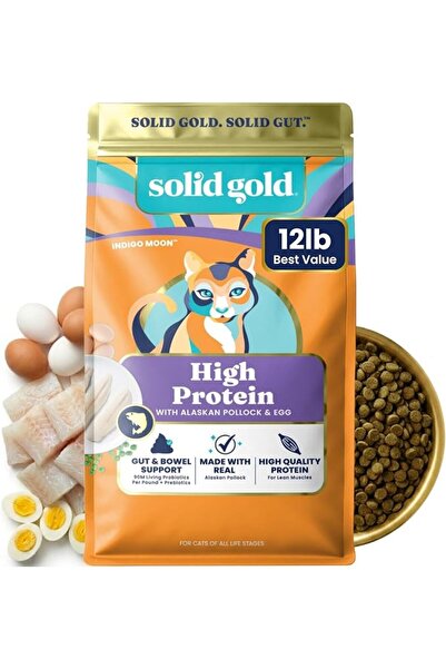 SOLİD GOLD Cat Wet Cat Food Grain Free Alaskan Pollock Egg - 5.44 Kg