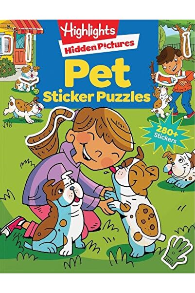 GENERAL Pet Sticker Puzzles: Over 280 Stickers to Find Hidden Objects Within ...