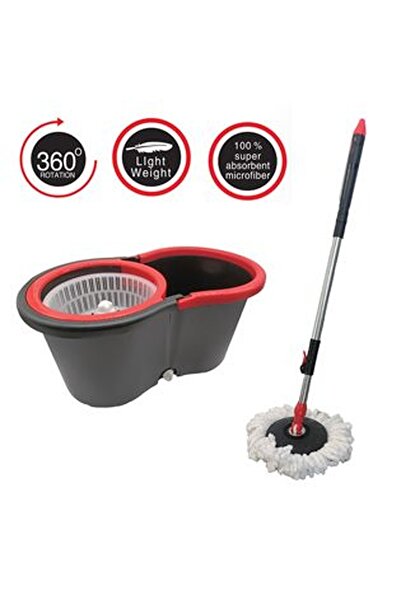 CBD CORAL BEST DEALS Set Galeata cu Storcator și Mop Rotund, 47x26x24cm