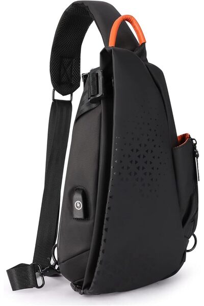 SYOSI Anti-Theft Crossbody Sling Bag for Men Women,Small Backpack One Shoulde...