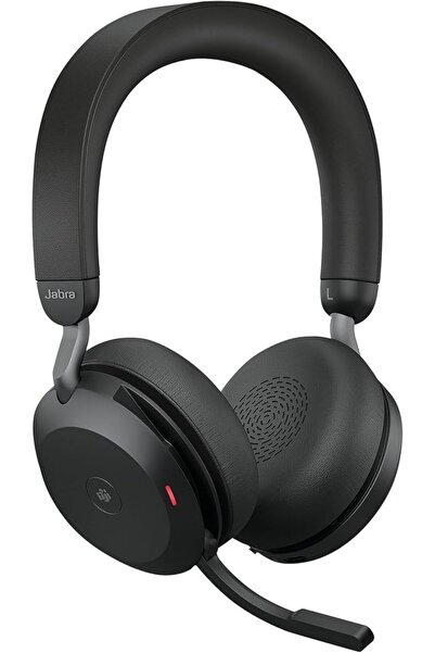 Jabra Evolve2 75 Wireless PC Headset with 8-Microphone Technology - Dual Foam...