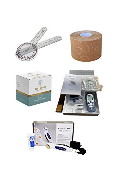 Medikaltec Fizyo -set 1 Ultrason Stimülasyon Iğne Ve Gonyometre Band
