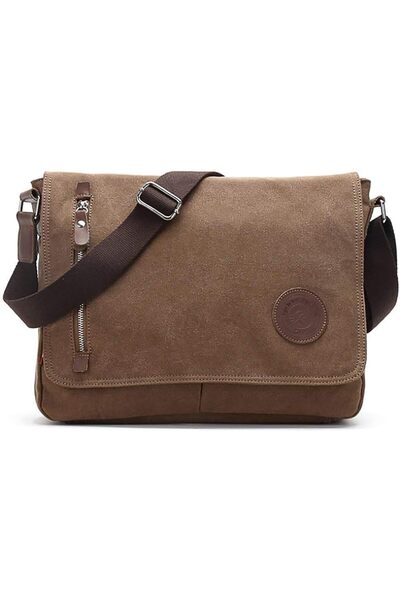 Augur Unisex Messenger Bag Casual Canvas Bag Shoulder Sling Bag Satchel Messe...