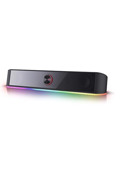 REDRAGON شريط صوت سطح المكتب GS560 RGB، مكبر صوت كمبيوتر بقناتين مع شريط إضاء...