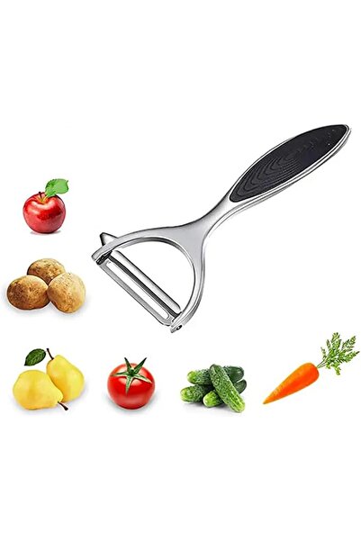 ToolHouse مقشرة من الفولاذ المقاوم للصدأ، أداة تقشير الخضروات والفواكه للبطاط...