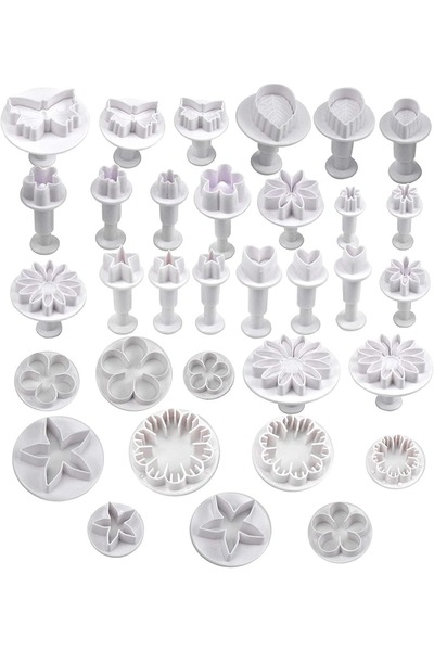 CBD CORAL BEST DEALS Set 33 Forme pentru Decorat Tort si Prajituri Cup Cake c...